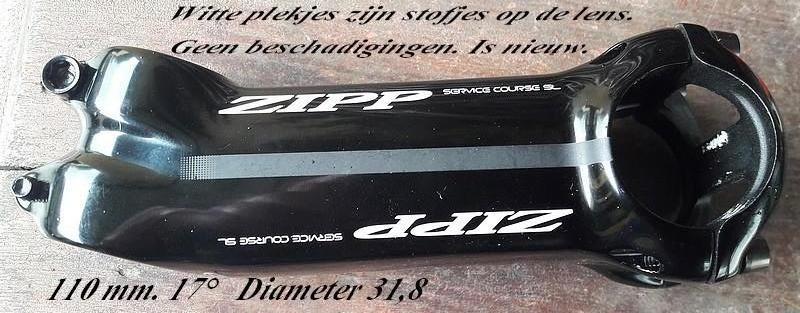 Stuurpen ZIPP SL 110 mm. Splinternieuw., Fietsen en Brommers, Ophalen, Nieuw, Stuur, Zipp