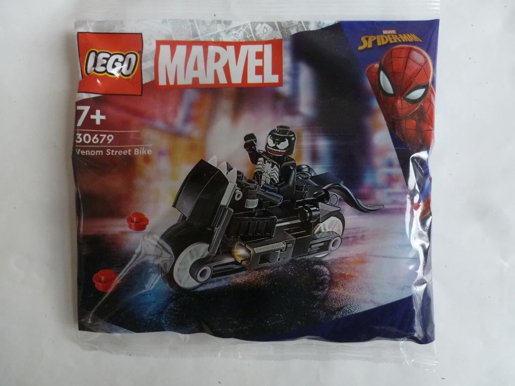 Lego Marvel Spiderman NIEUW Venon Street Bike 30679, Ophalen of Verzenden, Nieuw, Complete set, Lego