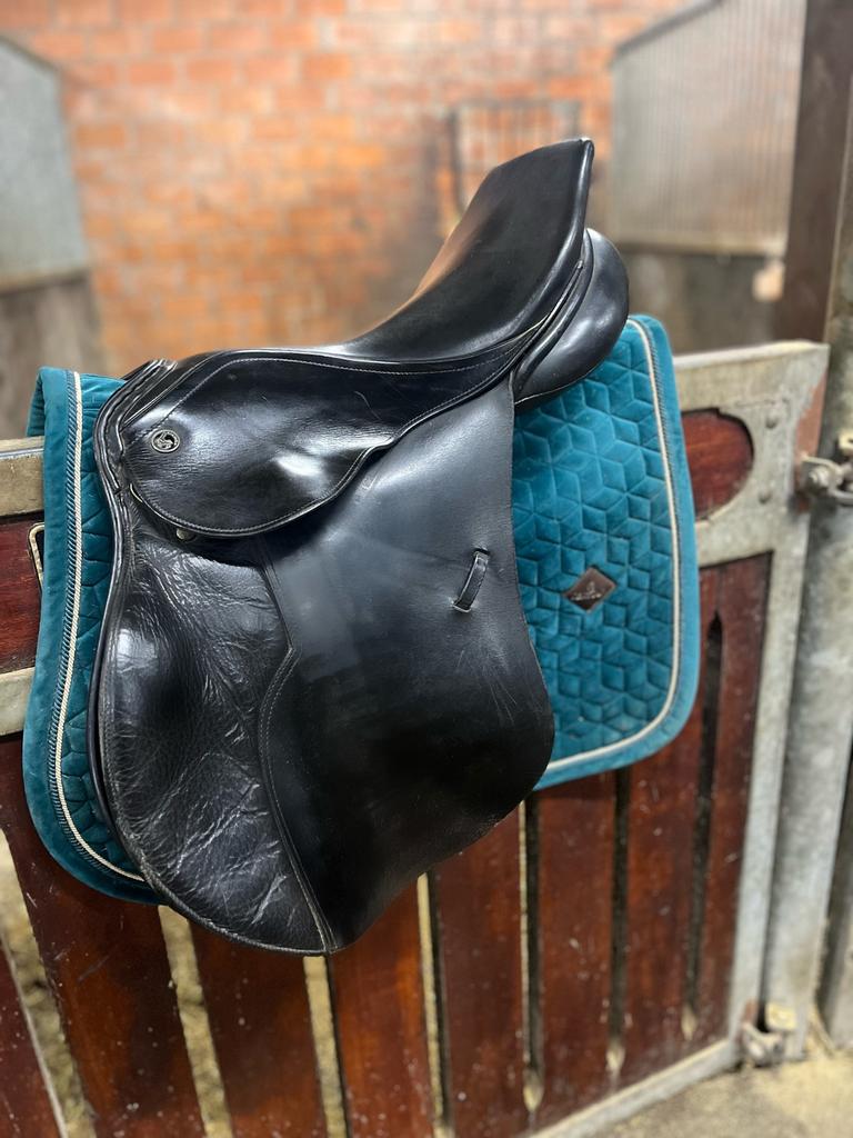 Sprinzgzadel Kieffer 18 inch boommaat m, Dieren en Toebehoren, Ophalen, Gebruikt, Springen