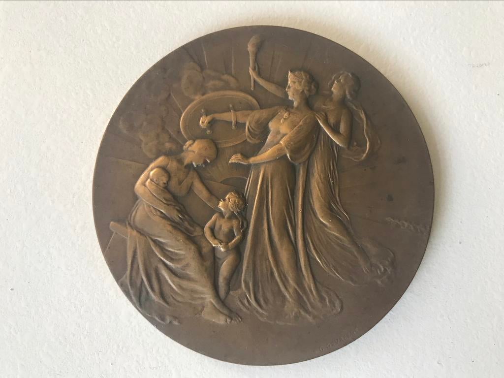 Medaille Belge d’assurances generales sur la vie 1824 - 1924, Enlèvement ou Envoi