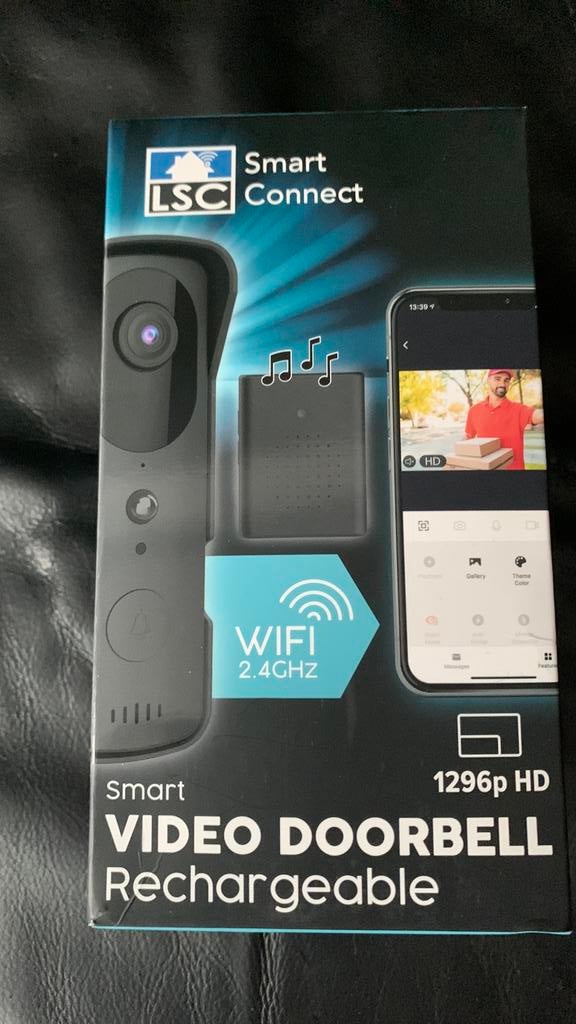 Sonnette video doorbell, Enlèvement ou Envoi, Compatible avec les smartphones, Neuf, Sans fil