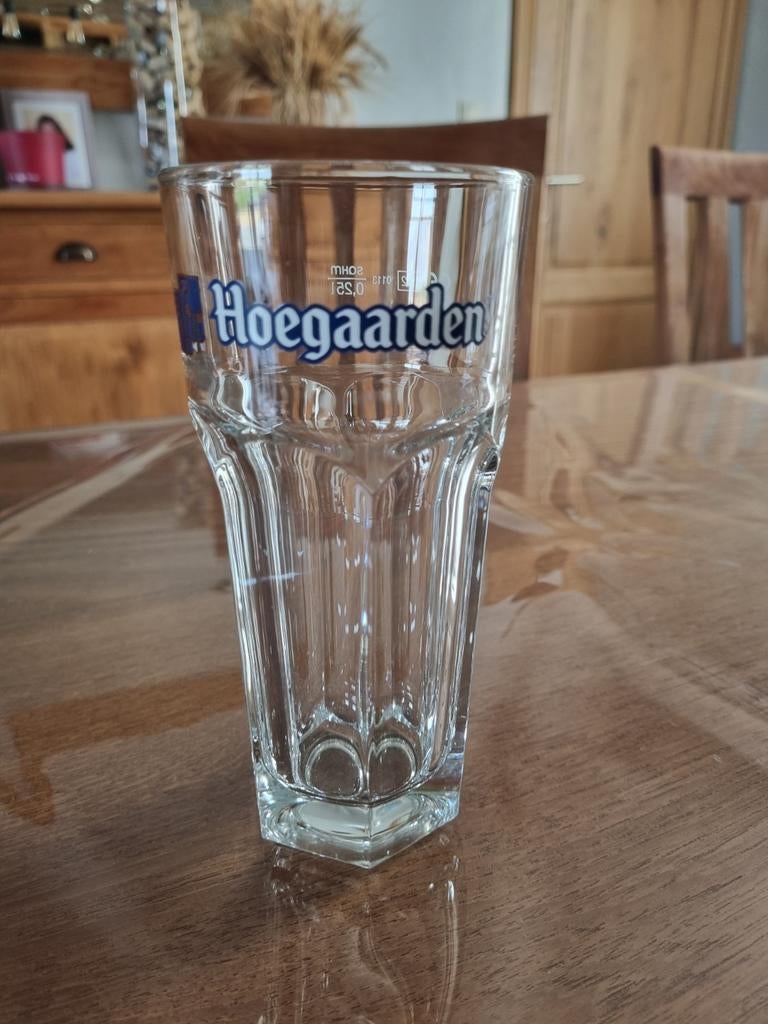 Verre à bière Hoegaarden, Enlèvement, Comme neuf, Verre à bière