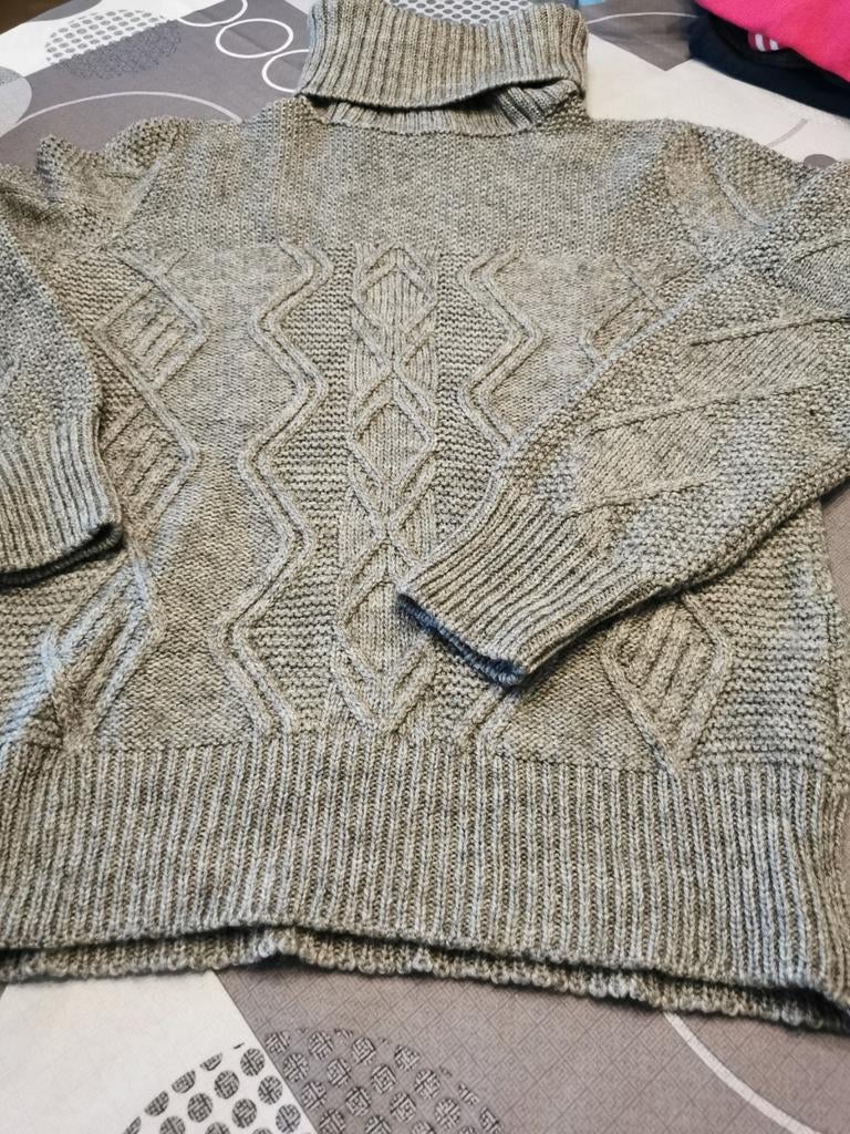 Mooie warme pull, Maat 38/40 (M), Ophalen of Verzenden, Zo goed als nieuw, Grijs