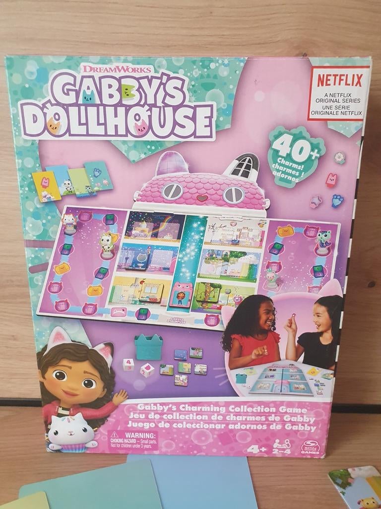 Gabby's Poppenhuis spel - Charming Collection Game, Hobby en Vrije tijd, Een of twee spelers, Ophalen of Verzenden, Zo goed als nieuw