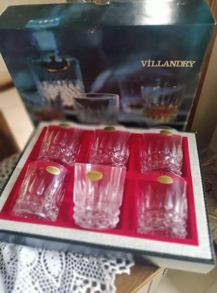 verres en cristal, Antiquités & Art, Antiquités | Verre & Cristal, Enlèvement