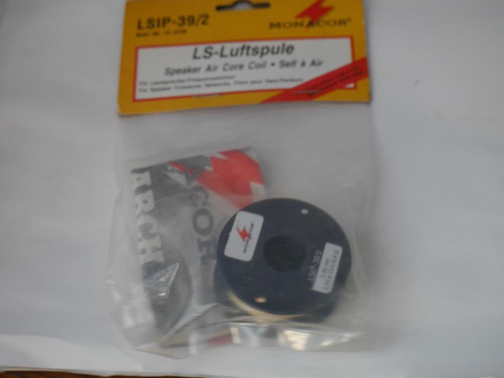 MONACOR LSIP-39/2 Self à Air pour HP, Enlèvement ou Envoi, Neuf
