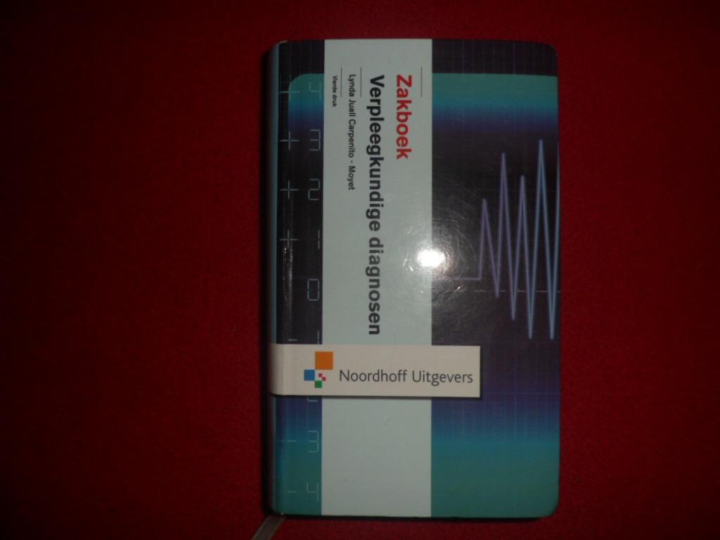 L. Juall Carpenito-Moyet: Zakboek Verpleegkundige diagnosen, Livres, Livres d'étude & Cours, Comme neuf, Enlèvement ou Envoi