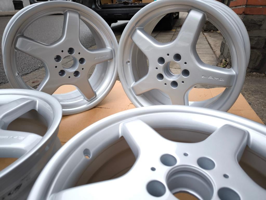 Prachtige reconditioneringsvelgen AMG W211 E63/E55 AMG, Auto-onderdelen, Ophalen of Verzenden, 18 inch, Velg(en)
