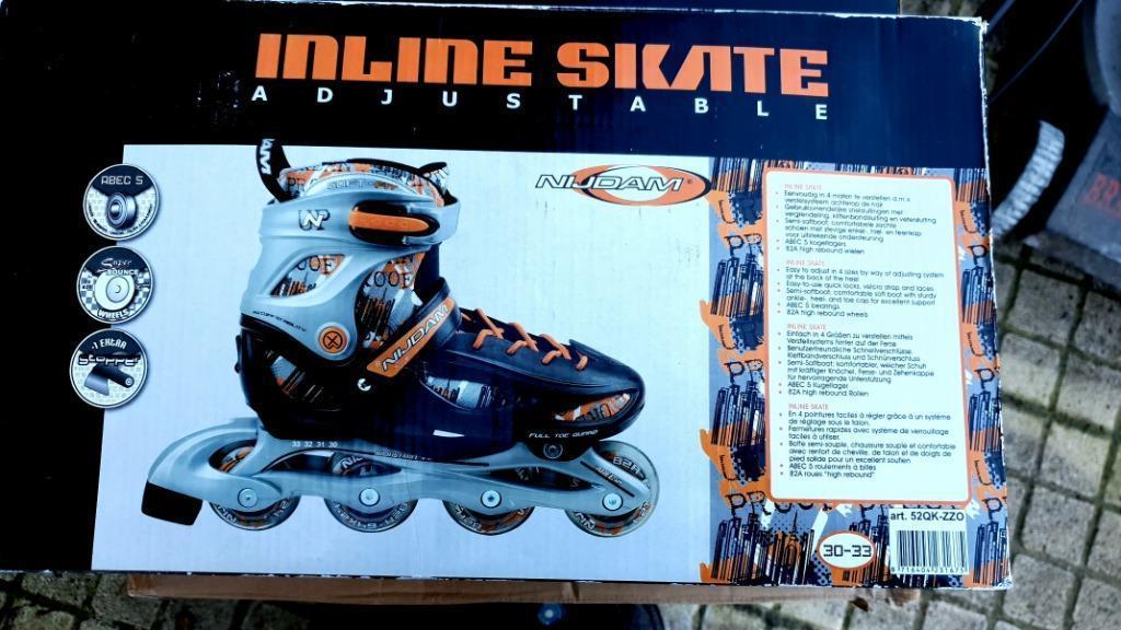 Nieuwe Inline skate twee dozen van de maten 29-32, Kinderen en Baby's, Speelgoed | Buiten | Rolschaatsen, Nieuw, Kinderen, Ophalen