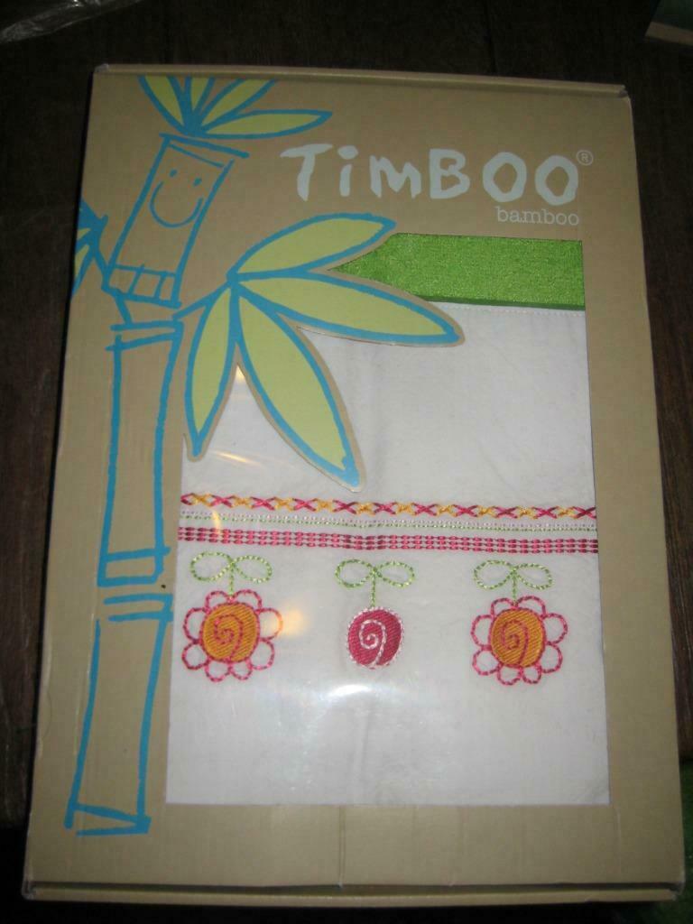 Timboo Donsovertrek en bedrand, Jongetje of Meisje, Dekbedovertrek, Ophalen of Verzenden, Zo goed als nieuw