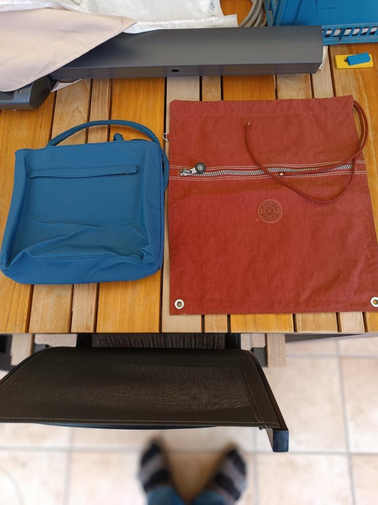 A vendreun lot de sacs, Enlèvement, Utilisé, Bleu, Sac à main