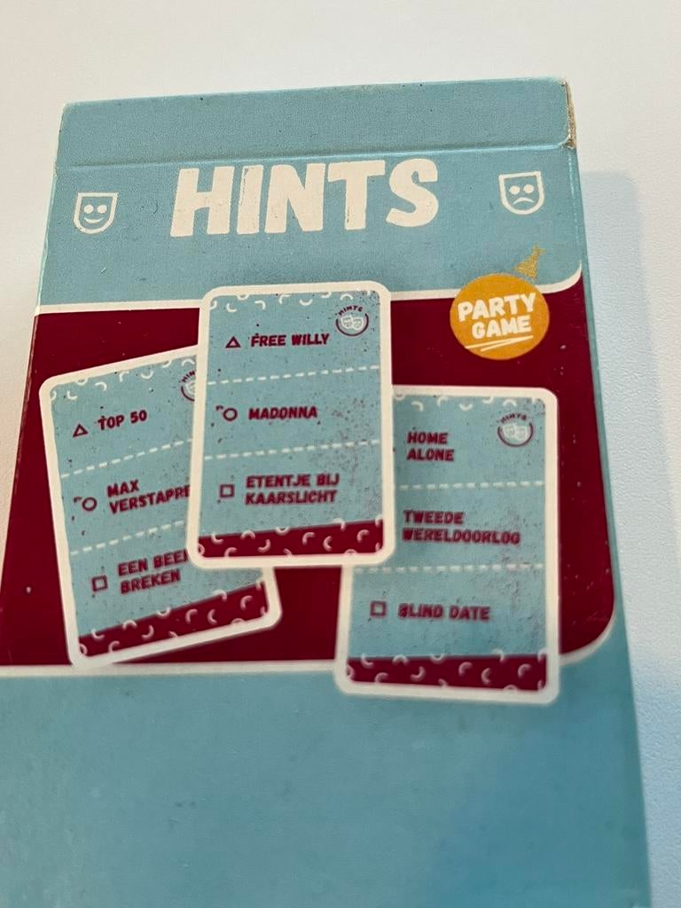 Kaartspel Hints- NIEUW, Hobby en Vrije tijd, Ophalen of Verzenden, Nieuw