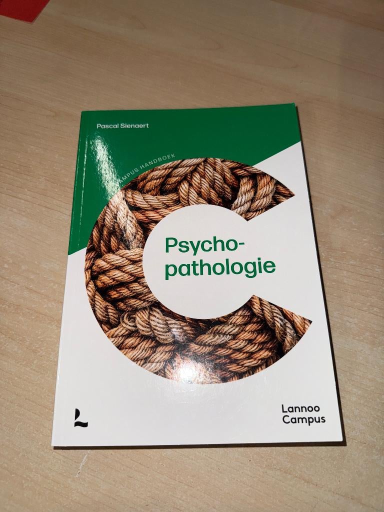 Psychopathologie, Ophalen, Zo goed als nieuw, Hoger Onderwijs, Pascal Sienaert