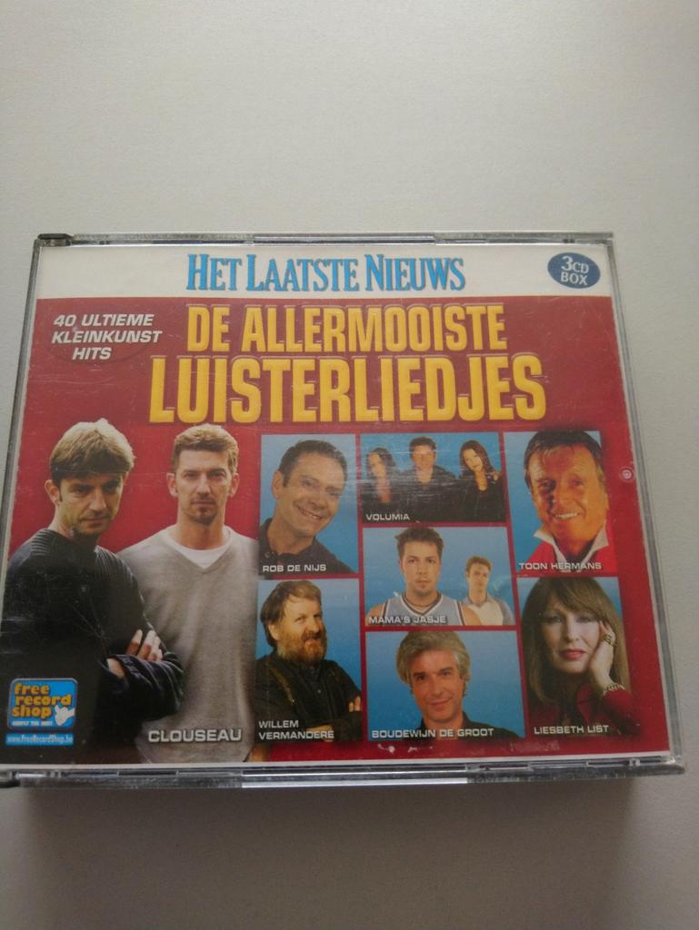 CD De Allermooiste Luisterliedjes, Cd's en Dvd's, Ophalen, Zo goed als nieuw