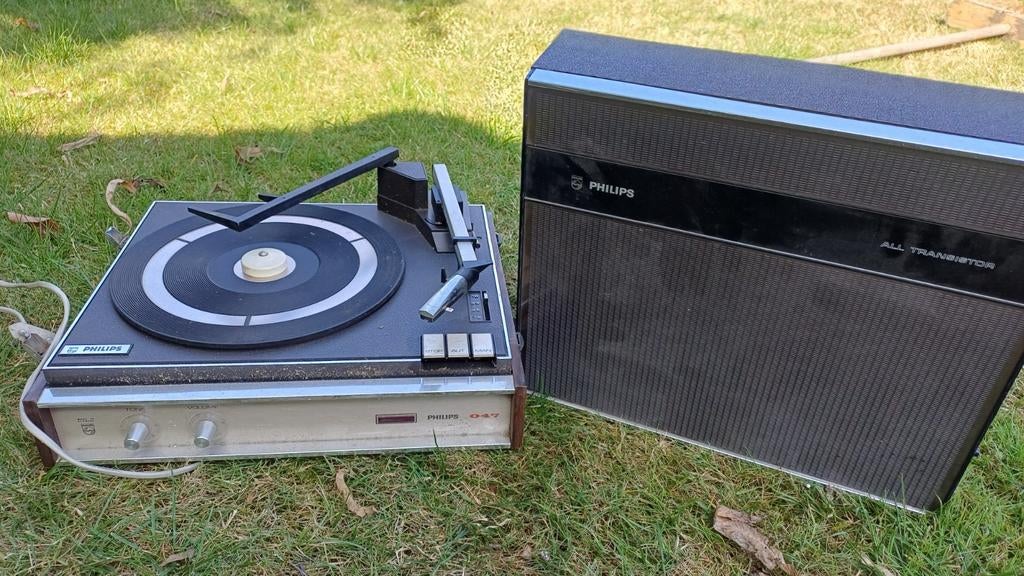 Philips platenspeler, Enlèvement, Utilisé, Tourne-disque, Philips
