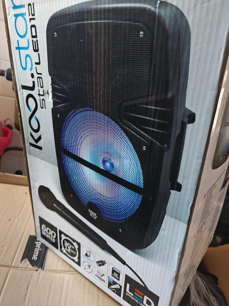 Enceite Kool Star Starled 12, Autres marques, Ensemble surround complet, Enlèvement ou Envoi, 60 à 120 watts