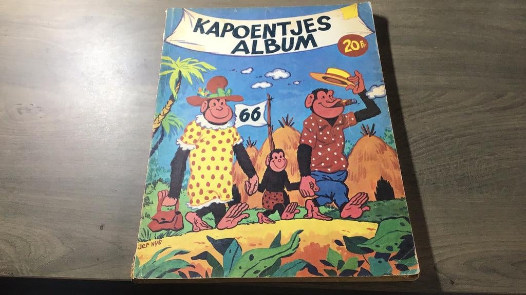 Kapoentjes album(%), Eén stripboek, Ophalen of Verzenden, Gelezen