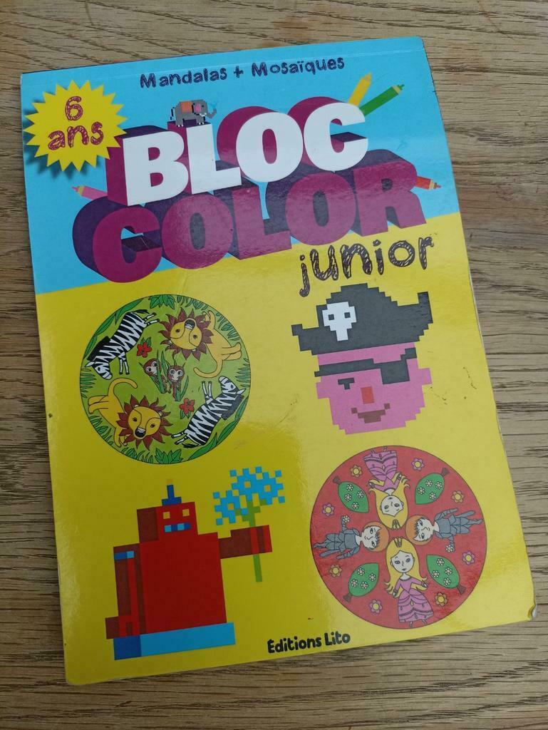 Livret de jeux à partir de 6 ans Mandalas et mosaïques, Garçon ou Fille, Enlèvement ou Envoi, Utilisé, 5 ou 6 ans