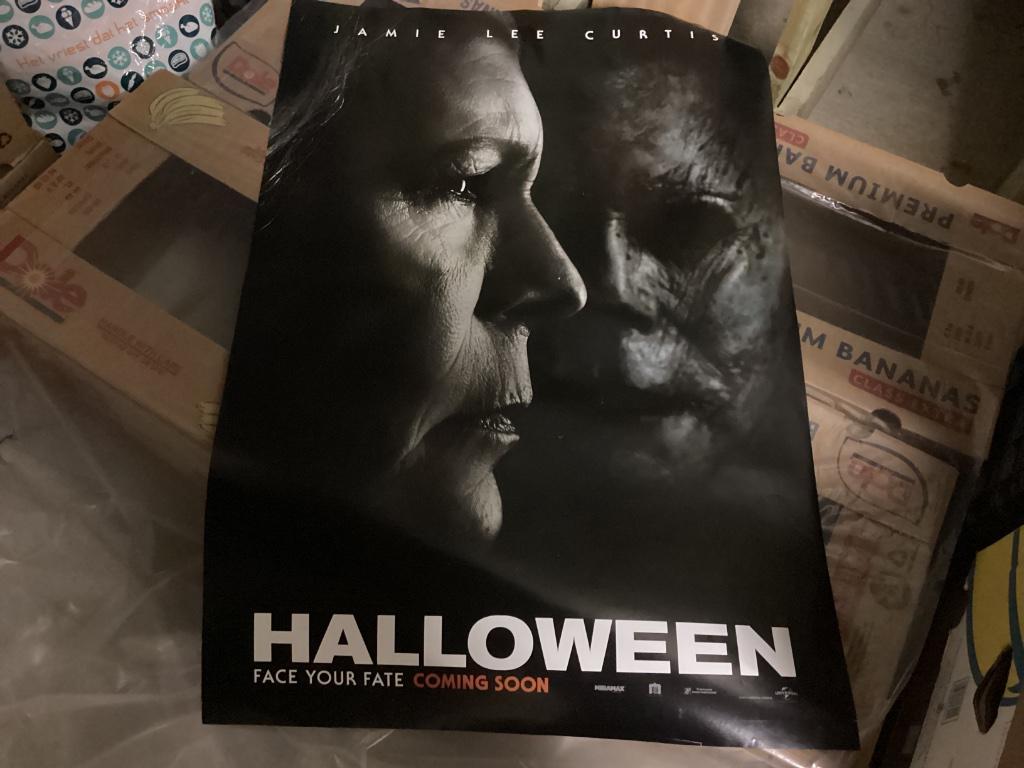 Filmposter Halloween 2018, Ophalen of Verzenden