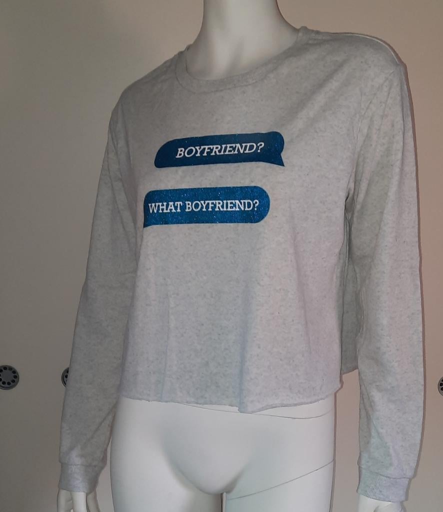 JBC What boyfriend trui "M", Kleding | Heren, Truien en Vesten, Maat 48/50 (M), Ophalen of Verzenden, Zo goed als nieuw, Grijs
