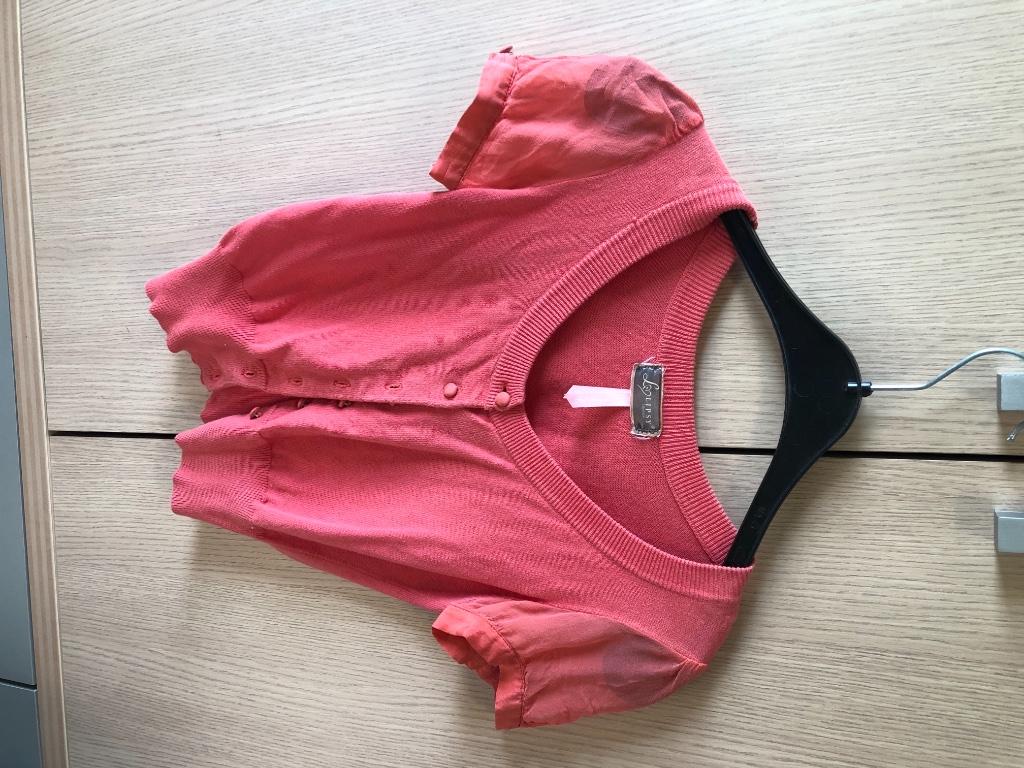 Roos giletje met korte pofmouwen, Enlèvement ou Envoi, Rose, Taille 34 (XS) ou plus petite, Porté
