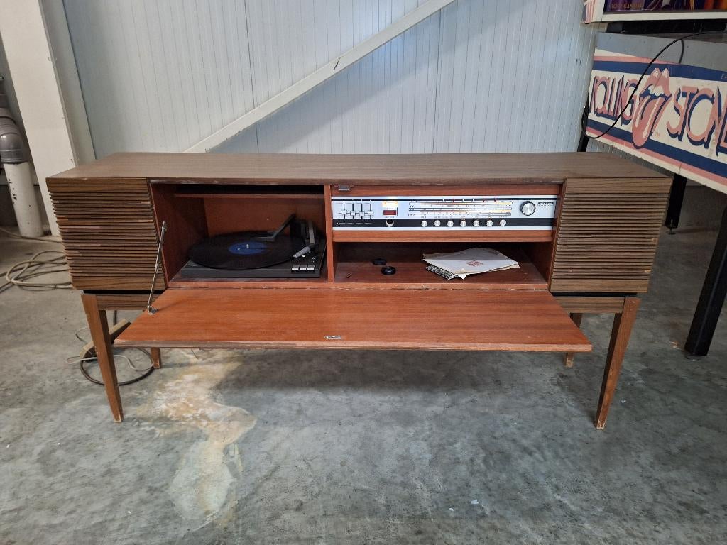 Radiomeubel met platenspeler Neckermann RETRO, Ophalen, Huis en Inrichting