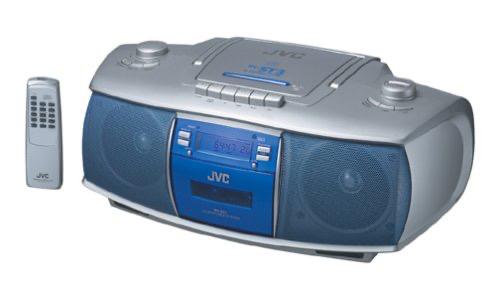 Radio numérique portable, lecteur cassette et CD, Enlèvement, JVC