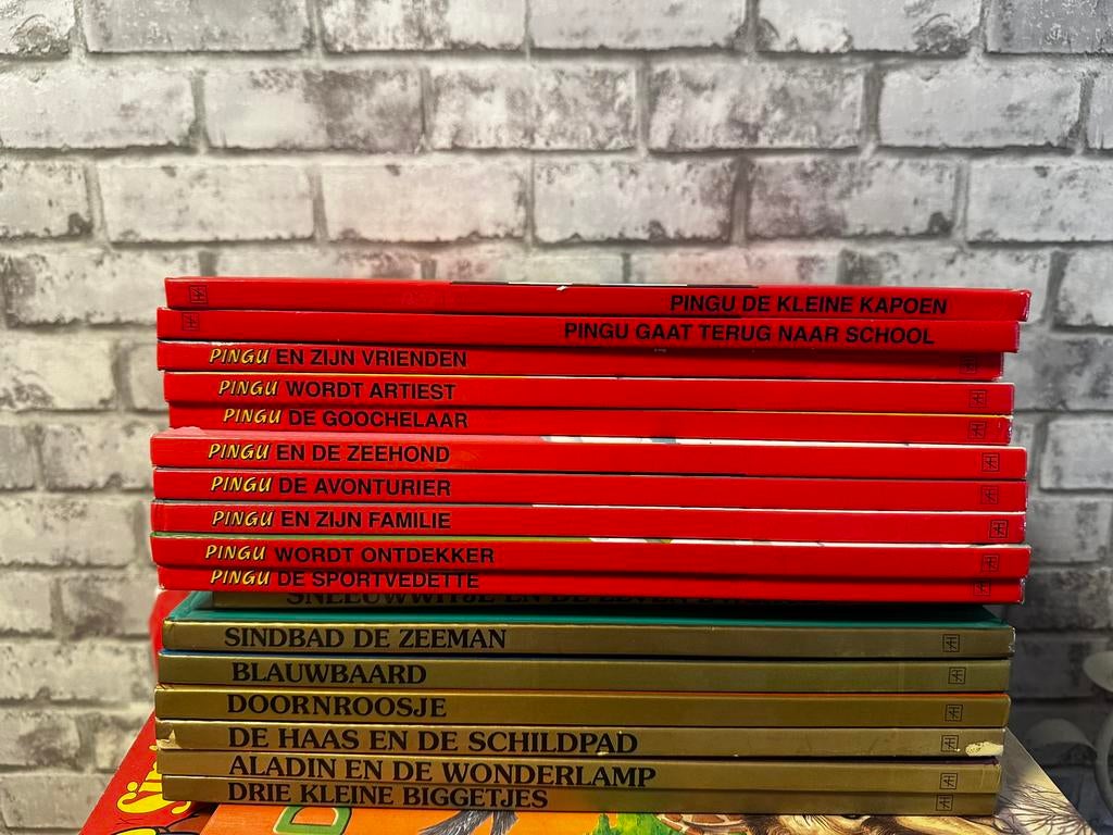 Boeken van pingu en sprookjesboeken, Boeken, Ophalen, Zo goed als nieuw