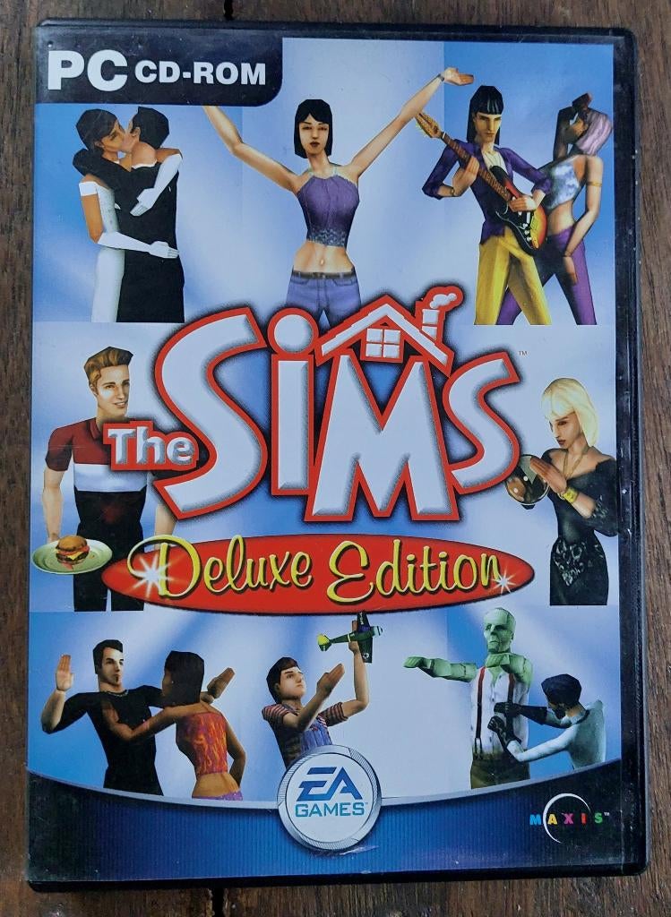 PC CD-rom - The Sims - Deluxe Edition, Games en Spelcomputers, Ophalen of Verzenden, Gebruikt, Strategie en Constructie