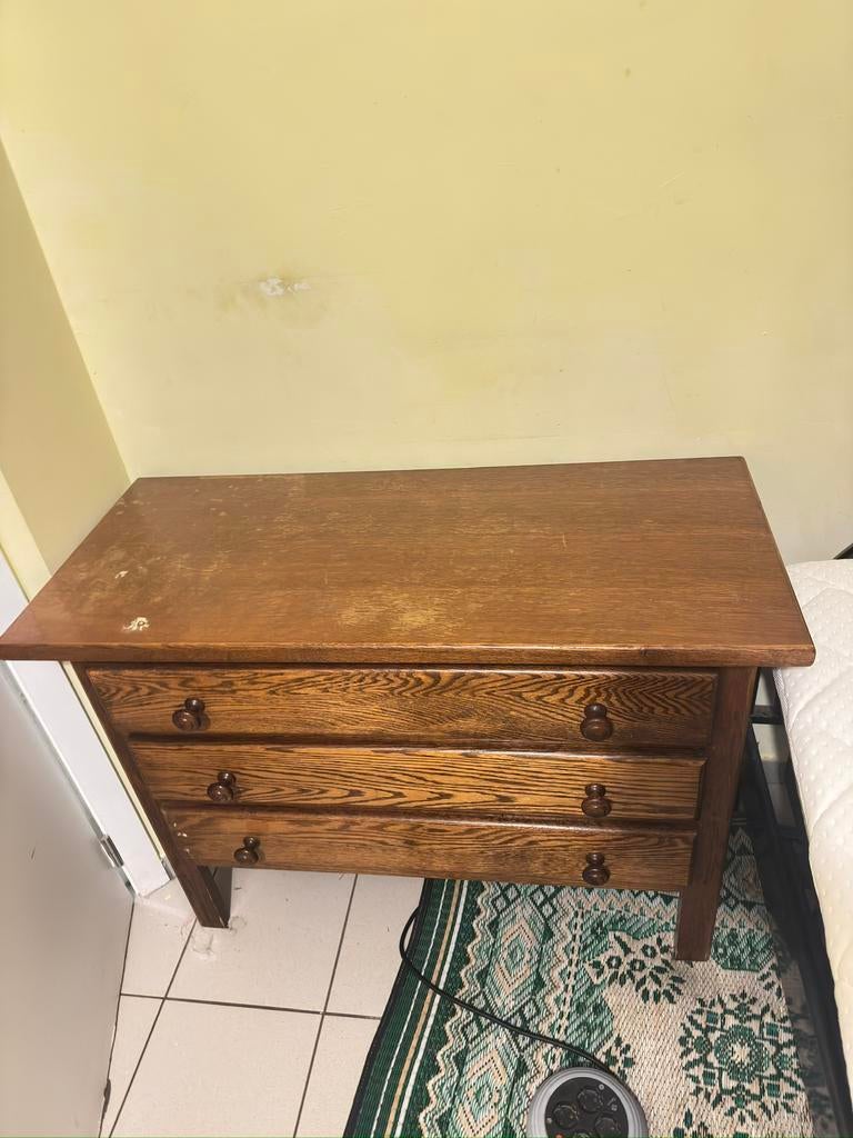 Table de nuit, Ophalen, Gebruikt, 45 tot 65 cm, 70 cm of meer