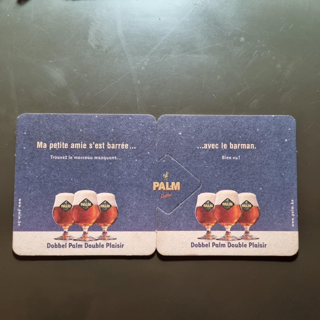 Sous Bock Palm (modèle 46), Enlèvement ou Envoi, Utilisé, Sous-bock, Palm