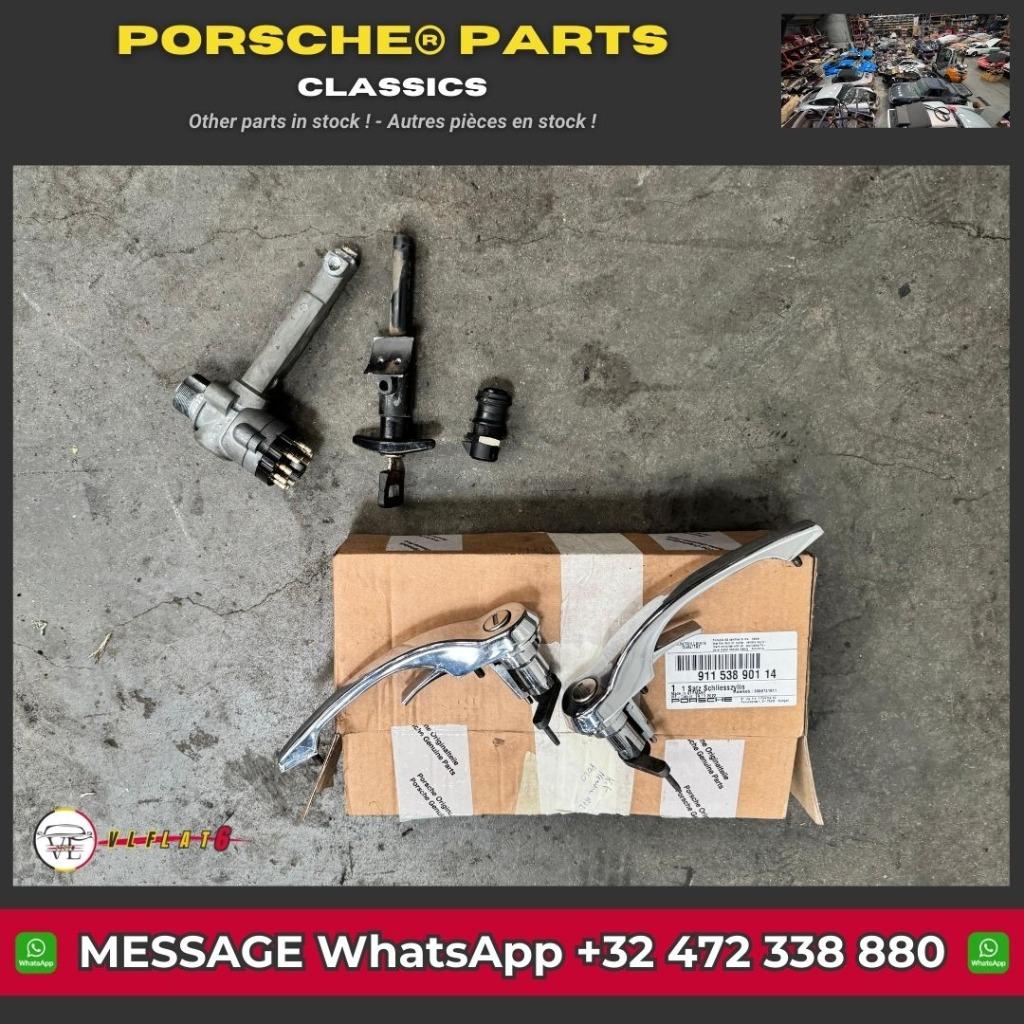 Klassieke Porsche-sleutel + slotset, Auto-onderdelen, Ophalen, Gebruikt, Porsche