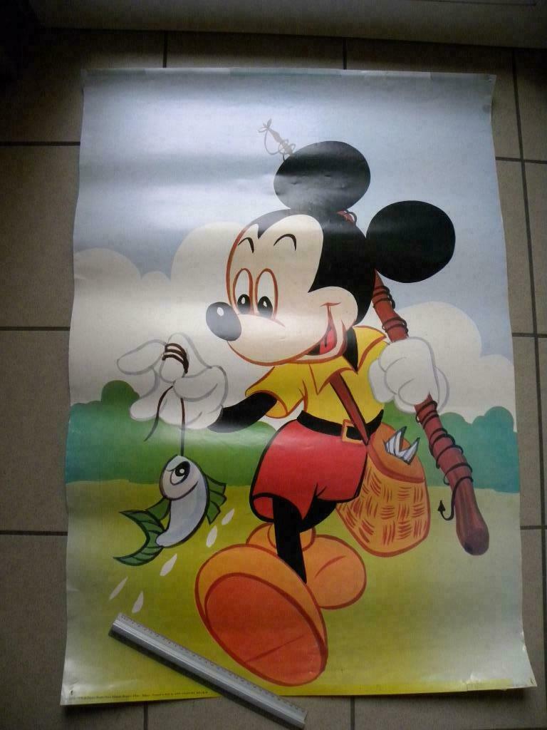 Poster Mickey Mouse, Ophalen, Mickey Mouse, Gebruikt, Plaatje of Poster