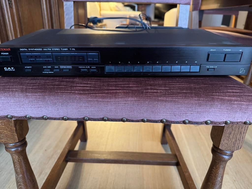 Tuner LUXMAN, Enlèvement, Utilisé