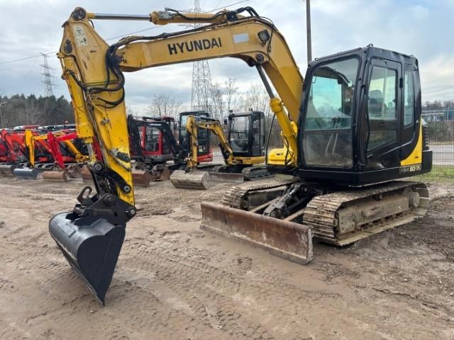 Minipelle Hyundai 80-7, Enlèvement, Excavatrice