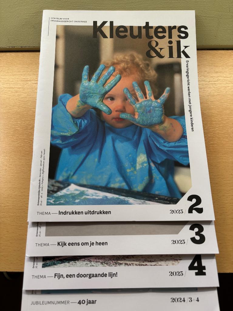 Kleuters & ik, Ophalen, Zo goed als nieuw, Hogeschool, Centrum voor Ervaringsgericht onderwijs