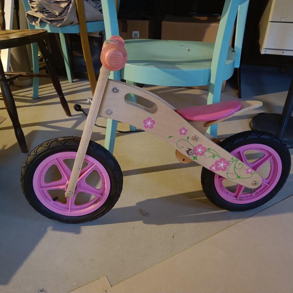 Loopfiets hout, Ophalen, Nieuw, Loopfiets