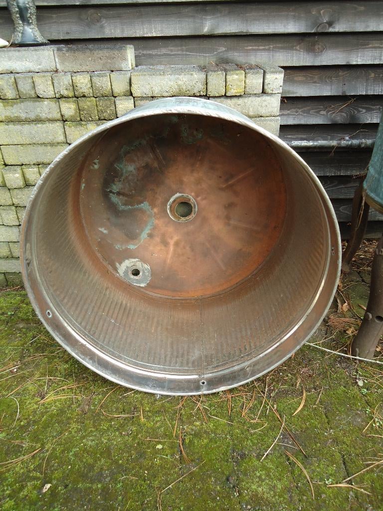 antieke waskuip, Ophalen, Gebruikt