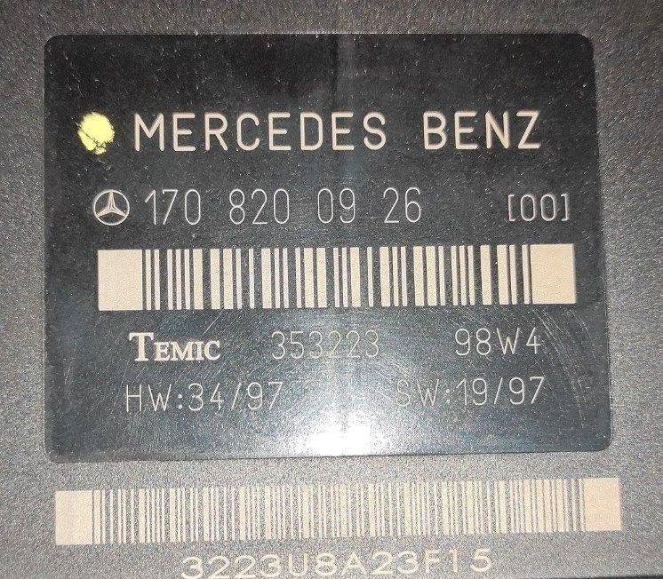MB SLK Boîtier confort 1708200926 réparation, Autos : Pièces & Accessoires, Enlèvement ou Envoi, Utilisé, Mercedes-Benz