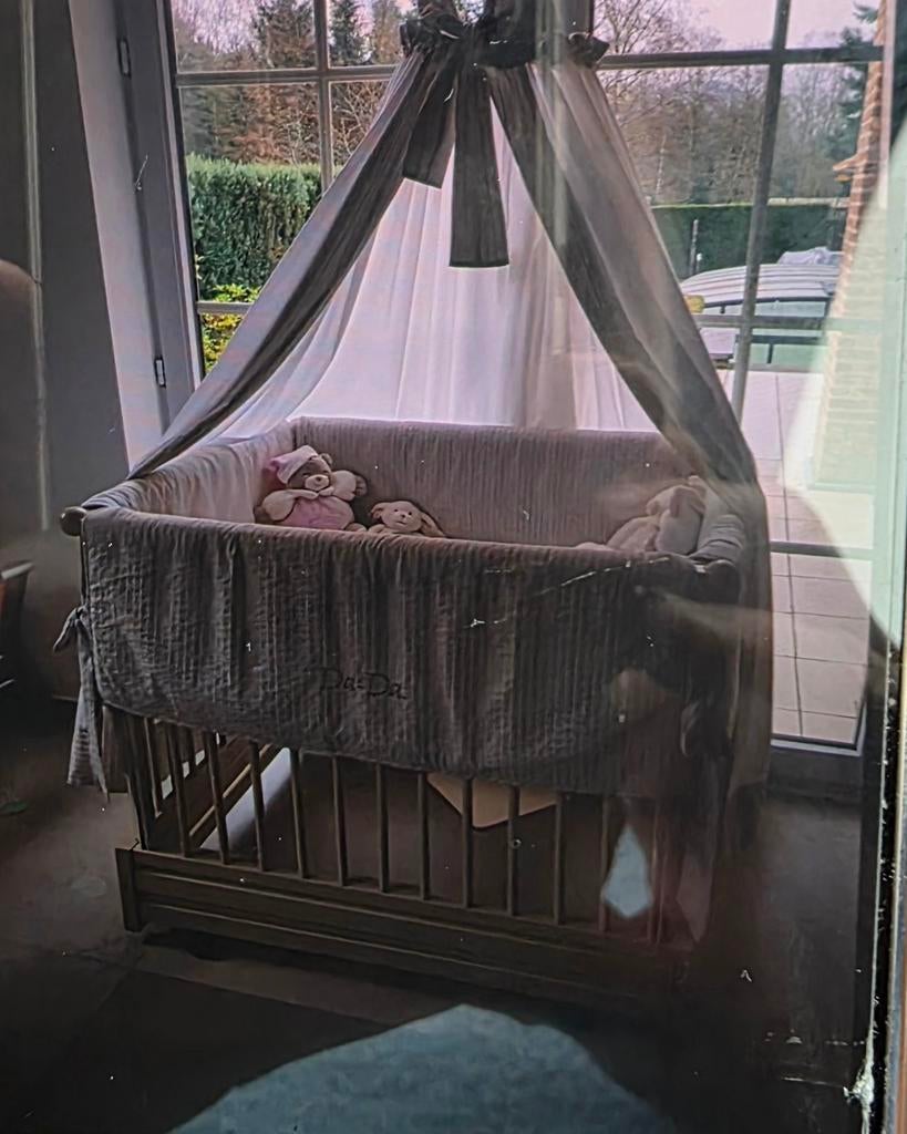Mooi Parkbed met bekleding, Kinderen en Baby's, Ophalen, Zo goed als nieuw, Overige typen