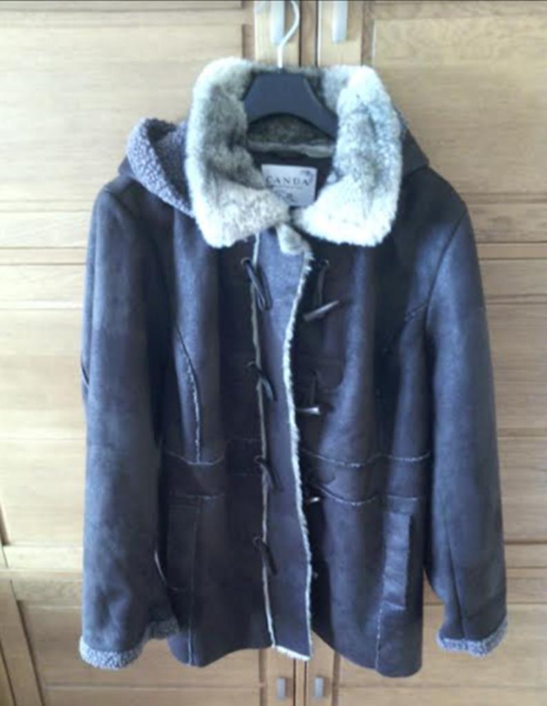 Manteau d hiver 52 en Daim neuf, Neuf, Taille 46/48 (XL) ou plus grande, Brun, Enlèvement