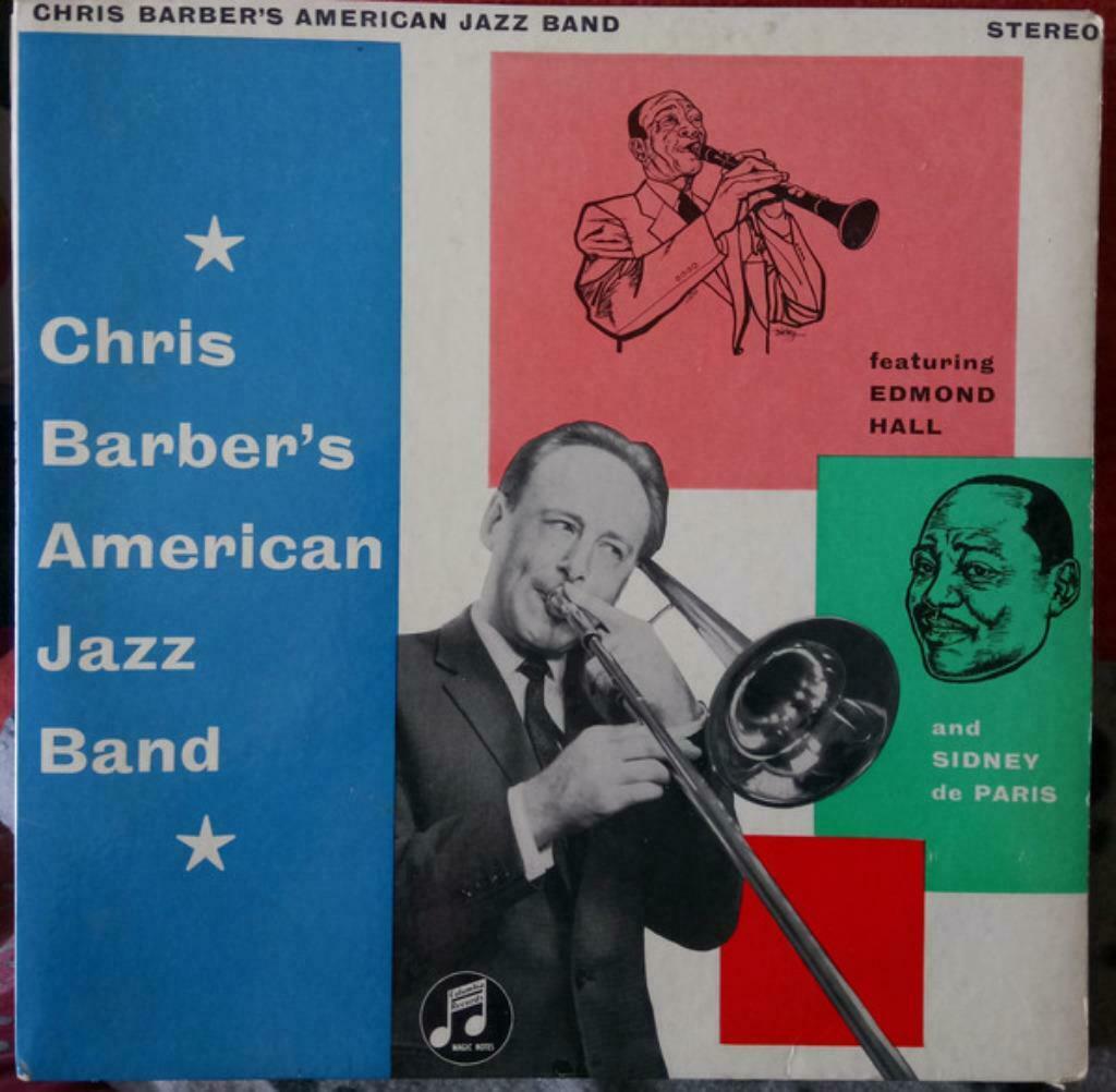 LP Chris Barber's American Jazz Band Sidney De Paris 1961, Enlèvement ou Envoi, Utilisé, 12 pouces, Jazz