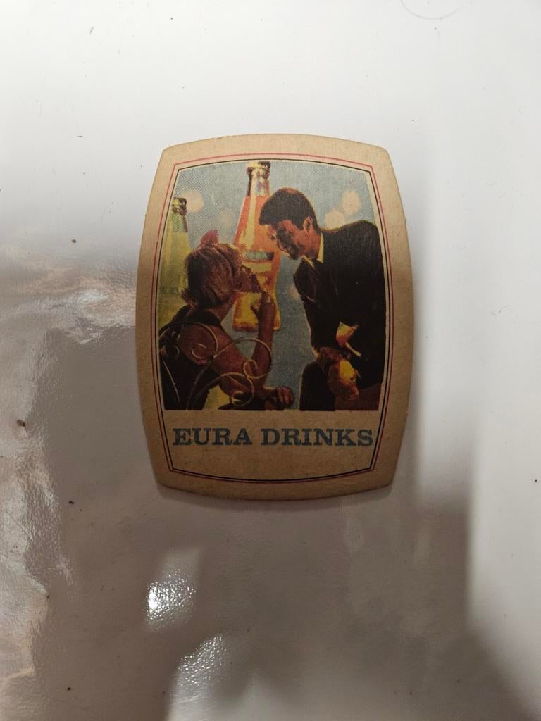 Oud viltje Moortgat limonade eura drinks, Verzamelen, Biermerken, Ophalen of Verzenden