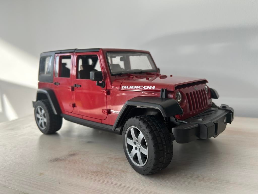 Bruder Jeep Wrangler Rubicon Unlimited, Ophalen, Gebruikt