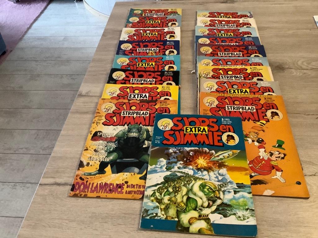 Sjors en Sjimmie verschillende stripbladen, Boeken, Stripverhalen, Onbekend, Ophalen of Verzenden, Zo goed als nieuw, Meerdere stripboeken