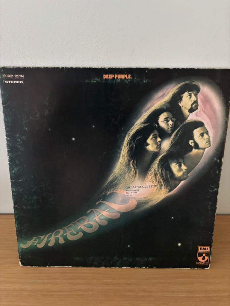LP - Deep Purple - Fireball, CD & DVD, Vinyles | Hardrock & Metal, Utilisé, Enlèvement ou Envoi