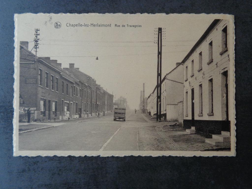 1 ancienne carte postale de Chapelle lez Herlaimont, Enlèvement