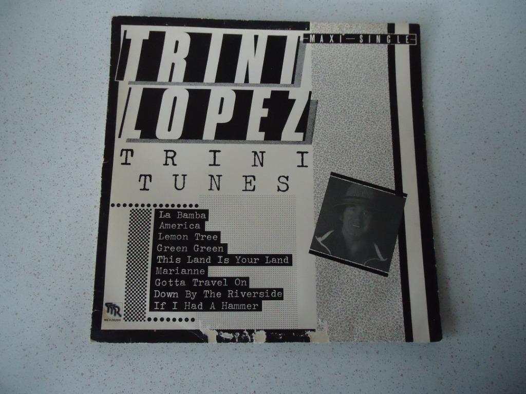Maxi Single van "Trini Lopez" Trini Tunes anno 1981., Ophalen of Verzenden, Gebruikt, 12 inch
