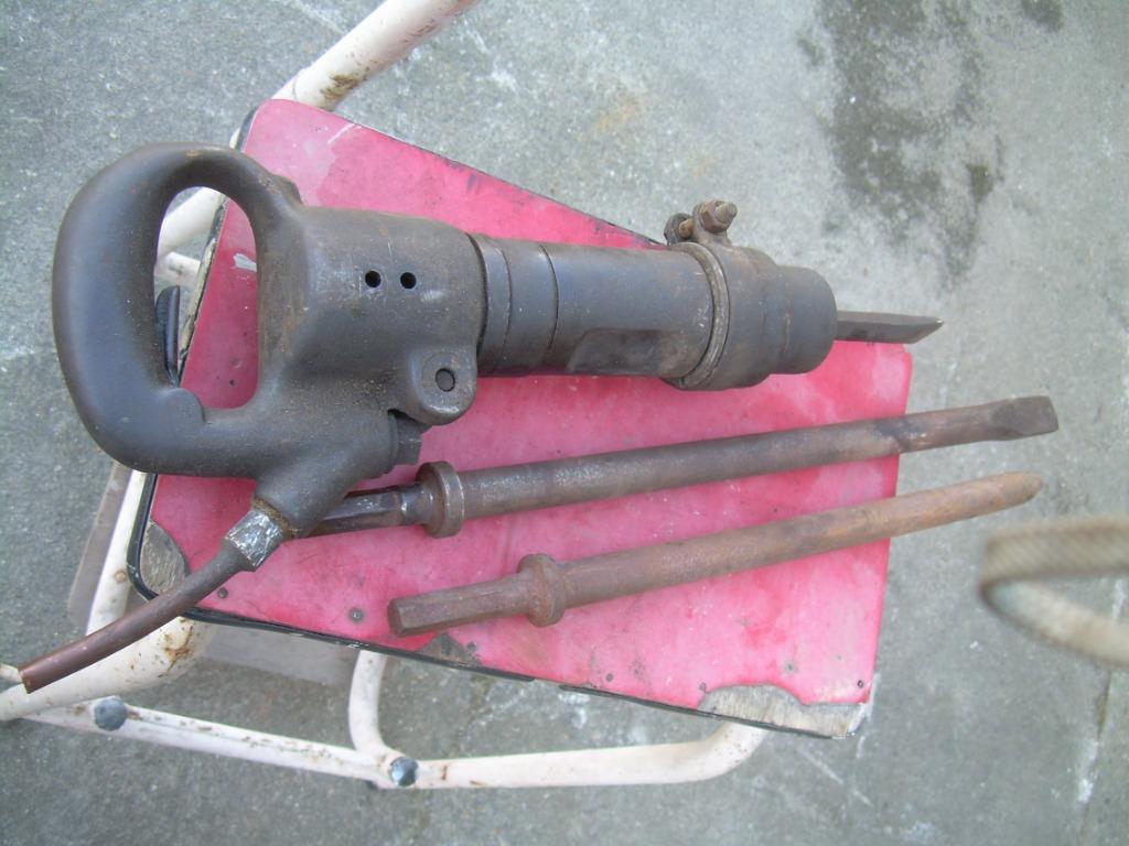 pikeut op luchdruk, 1 smeerpot,3 waterafschijders, Doe-het-zelf en Bouw, Ophalen of Verzenden, Gebruikt