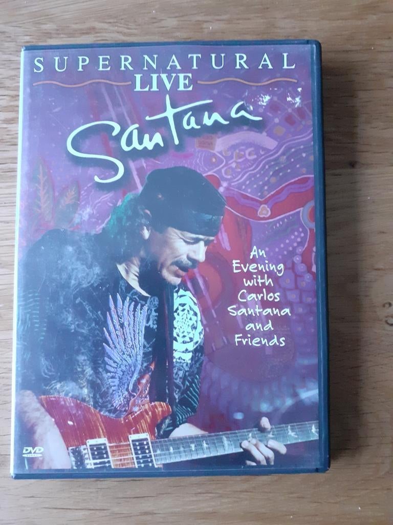 DVD „Supernatural Live” van Santana, Ophalen of Verzenden, Zo goed als nieuw